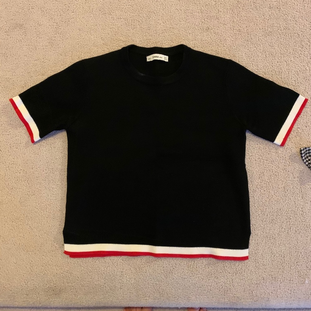 Zara knit T-shirt